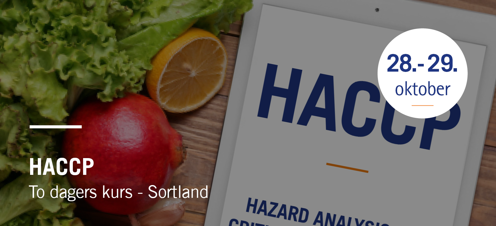 HACCP - To dagers kurs
