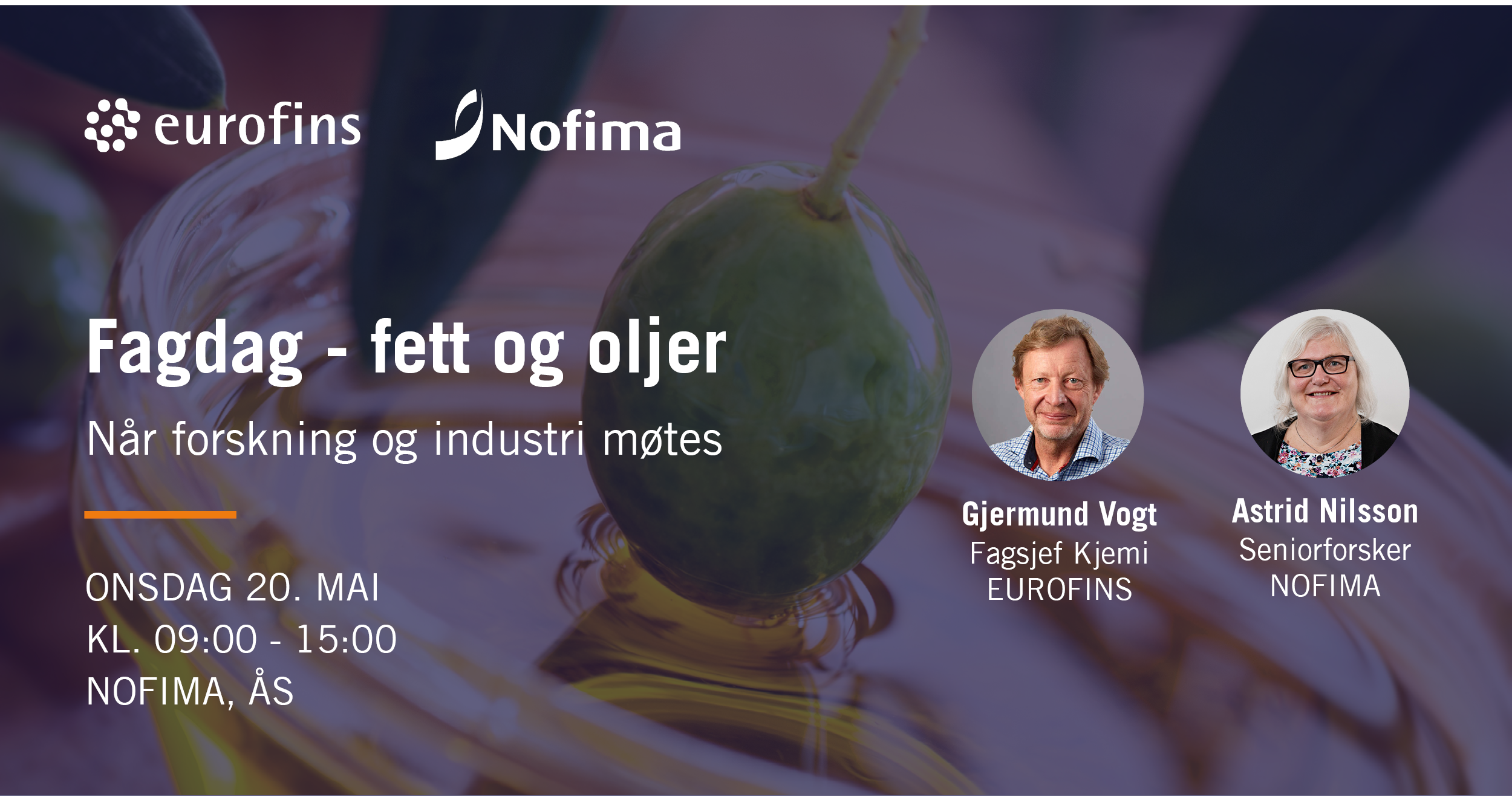 Fagdag - fett og oljer